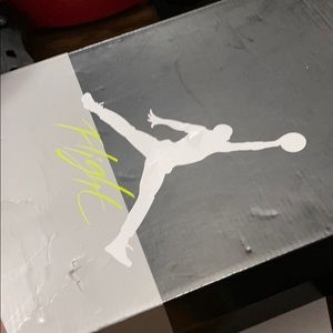 Jordan shoes , worn twice , still look new